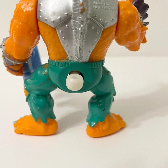 Vintage 1990 TMNT Triceraton Teenage Mutant Ninja  Turtles Figure Incomplete - Picture 4 of 16